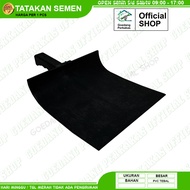 Tyro Black Thick Pvc Cement Container Cement Coaster/ Plastic Plaster Spoon/