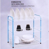3V 3 TIER DISH RACK /PLATE RACK