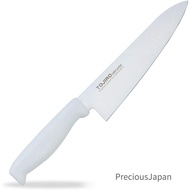 Tojiro Industrial Made by Tojiro Tojiro Color Molybdenum-Vanadium Steel Chef’s Knife 180mm White F-1