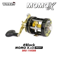 รอกตกปลา อุปกรณ์ตกปลา รอกเบสค้าสติ้ง แบรนด์ WEEBASS MODEL MOMO-X V.2 (LEFT) (RICHT)