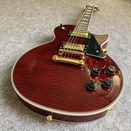 Gibson Les Paul Custom Electric Guitar Red Tiger Burst Professional Guitar