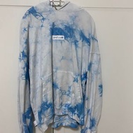Yuyu active Tie dye sweater &amp; sweatpants 渲染 天空藍 套裝 上衣+褲子