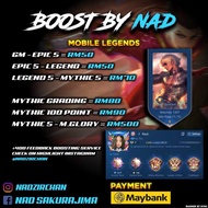 JOKI MLBB / BOOSTING RANK SERVICE MLBB / JOKI MLBB MURAH / JOKI MLBB BY NAD 🔥