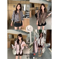 < zanna > Same Day Shipment 5001 (e) A2-1 Broken Dongdaemun High Street ins Peach Fleece Chic Shirt+