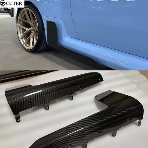 G87 M2 Dry Carbon Fiber Mp Style Side Skirts for Bmw G87 M2 Car Body Kit
