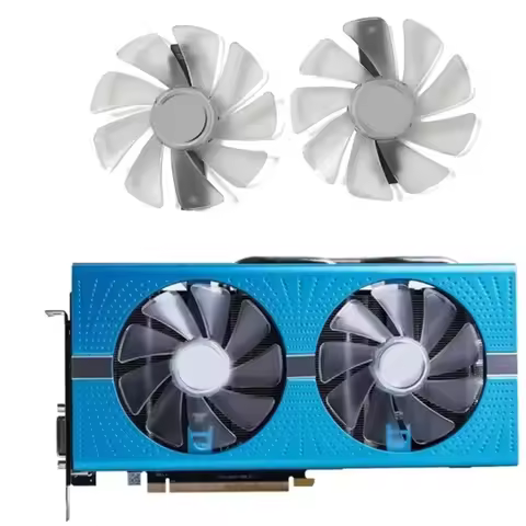 Stylish-For Sapphire RX470 RX480 RX570 RX580 RX590 NITRO Special Edition Cooling Fan CF1015H12D Grap