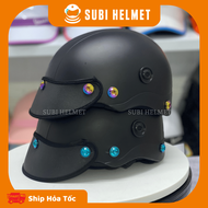 Nón bảo hiểm gắn ốc titan gr5 Mũ bảo hiểm nữa đầu titan hợp gu cá tính dành cho cả nam và nữ