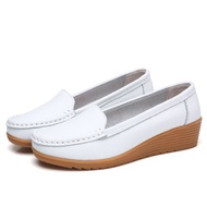 Ielgy đơn giản Moccasin Giày nữ phẳng không trượt con La điều dưỡng làm việc