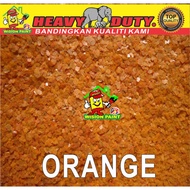 💥 ORANGE FLAKE COLOUR 💥 Colour Flake Only | For Floor Wall Serpihan Berwarna Lantai Tandas Epoxy Flake Coating