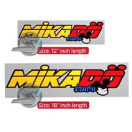 (Ready Stock) S1011# Mikado Mickey Thailand Car Sticker