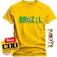 BRAZIL WORLD CUP BIG SIZE (S-5XL) BRAZIL TEAM T-SHIRT BRAZIL T-SHIRT/ TEAM SAMBA T-SHIRT