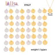 A-Z Letter pendant Diy alloy Couple Necklace XY627-26