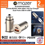 Mazer M-EGDRIVEPD260C Infinite.DRIVE SuperMINI DUAL Port Car Charger