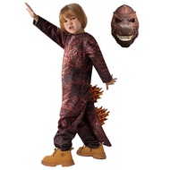 New Style Flame Godzilla cos Costume Cosplay Godzilla Stage Jumpsuit Children Doll Costume Performan