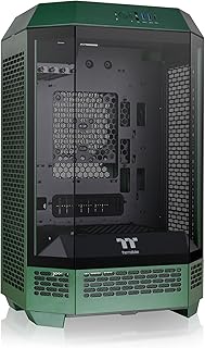 Thermaltake Tower 300 Racing Green Micro-ATX Case; 2x140mm CT Fan Included; Support Up to 420mm Radi
