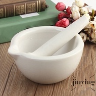 【💛JY】Cute Big  Bowls Topping Actual Porcelain Mortar and Pestle Mixing Grindi