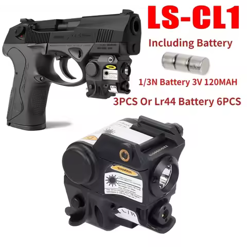 Tactical LS-CL1 LED Flashlight Weapons Pistol Constant Light RD/GN/IR Scout Torch For Berett PX4 Tau