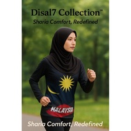 Dri Fit Tudung Sukan Aktif Sport Hijab Disal7 Active Sport Hijab Instant Sport Hijab