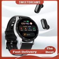 Smart Watch 2 in 1 Fashion Smartwatch 1.32-inch Screen Heart Rate Health Monitor