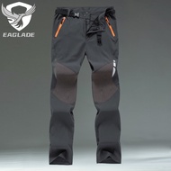 EAGLADE Tactical Cargo Hiking Cycling Fishing Pants for Men in Grey
