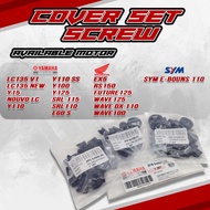 Yamaha LC135 V1 / LC135 NEW / Y15 V1 / V2 / Y125 / SRL115 / NOUVO LC Y110 Y110 SS RS 150 Screw Cover