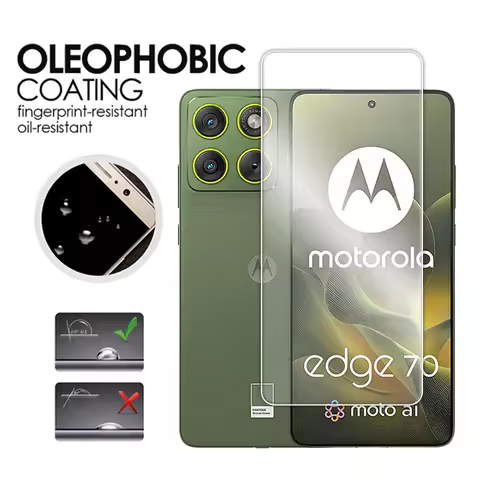 For Motorola Edge 70 Glass Full Glue Clear Screen Protector For Motorola Edge 70 Tempered Glass For