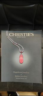 佳士得 珠寶拍賣 1998 拍賣目錄 拍賣書