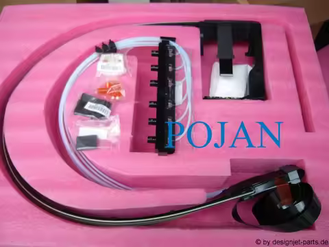 POJAN 44inch Ink Tubes System CR649-67006 CK839-67003 Compatible with DesignJet T620 T770 T790 T795 