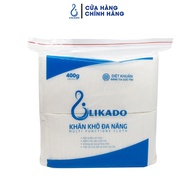 Khăn khô đa năng cho bé LIKADO 400g kt 20x20cm 1(1 gói )