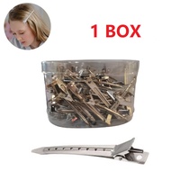 Salon Colourful Mini Aluminium barrette hairpin Duckbill Sectioning & Steel Hair Clip & Gripping Hai