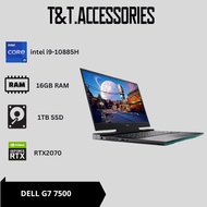 DELL G7 7500 I9-10885H 16GB 1TB SSD RTX2070 GAMING LAPTOP