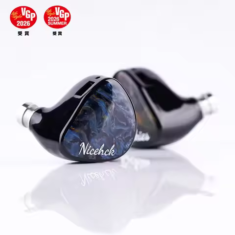 NICEHCK Rockies Earphone 1DD+2 Knowles BA+2 Sonion EST Hybrid 2-in-1 Plug Natural Pietersite Facepla
