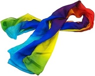 SUMAG Multicolored Silk Streamer (5m × 16cm/16.4ft × 6.3in) Magic Tricks Quality Silk Streamers Magi