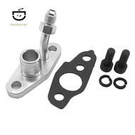 Turbo Oil Feed Return Flange for  CT9 CT12 CT20 CT26 4AN Feed with 20mm Barb