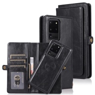 Magnetic Leather Phone Case For Samsung S21 S22 S23 Plus S20 FE S10 S9 S8 Wallet Card Cover for Gala