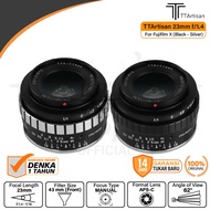 TTArtisan 23mm f1.4 Fujifilm X TT Artisan 23 f/1.4 Fuji Official Warranty