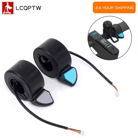 E-Scooter Accelerator Throttle Speed Dial Thumb Finger Brake Set for Ninebot MAX G30D Scooter Accele