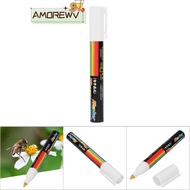 AMOR12WV 1Pcs Bee Queen Marker Pen, 13.5cm Length Plastic Pen Body Queen Marking Pen,  Wood Pen Tip 