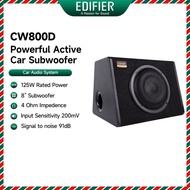 Edifier CW800D - High Performance 8" Active Car Subwoofer | ClassAB Power Amplifier | 125W