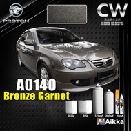 2K Paint 【 PROTON A0140 Bronze Garnet 】Cat Asli Kereta Car Motor Paint DIY Aerosol Spray Cat Bancuh 
