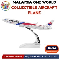 16cm Malaysia Airlines mas One World Diecast Aircraft Model Alloy Airplane Collectible Educational T