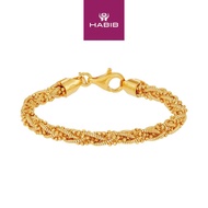 HABIB 925 Silver Bracelet SPR2 SUN1 X2017(Y)