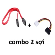 Sata power cable, sata signal cable, sata hdd cable, combo of 2 sata power cables + sata hdd cable