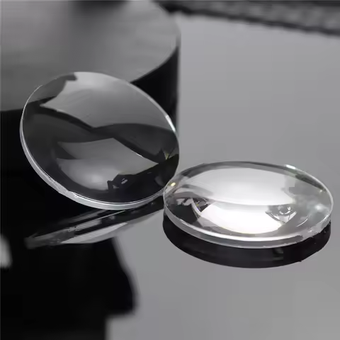 10Pcs Dia 25mm BiConvex Clear Lens Convex Glass Lens For Google Cardboard Box 3D VR Glasses Magnifyi