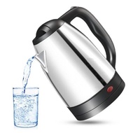 【Malaysia 3-Pin Plug】EXTRA Thick - 2Liter Stainless Steel Electric Kettle Automatic Cut Off Jug Teapot / Cerek