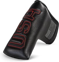 GonaFit Golf USA Blade Putter Head Covers Strong Magnetic Protective Putter Covers for Taylormade Odyssey Scotty Cameron Ping Cobra Premium Golf Putter Headcover