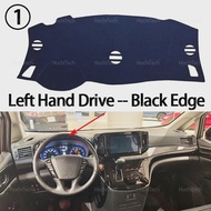 for Nissan Elgrand E52 2012-present Mat Avoid Light Pad Anti-UV Non-Slip Carpet Car Dashboard Sun Sh