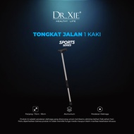 Tongkat Jalan 1 Kaki Stainless Steel Adjustable Tongkat Outdoor Hiking Trekking Walking Stick Portab