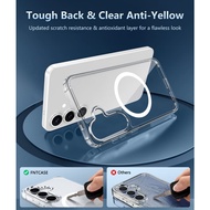 Clear Case Magsafe Samsung S21 Ultra | S21 FE | S25 Ultra | Z Flip 3 | Z Flip 4 5G | Z Flip 5 5G | Z