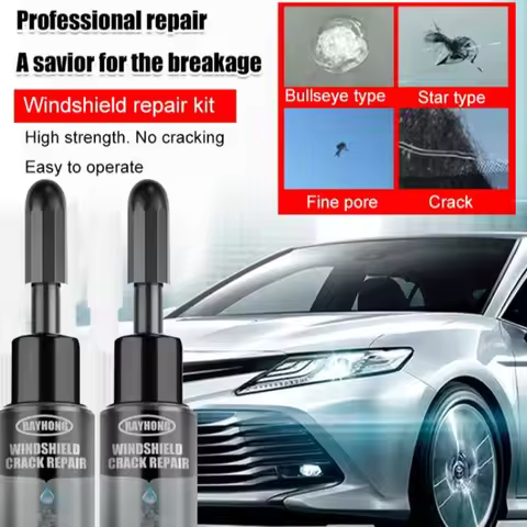 Auto Windshield Crack Repair Fluid Car Window Cracks Gone Glass Repair Kit DIY Car Windshield Revolu